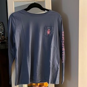 Vineyard vines breast cancer awareness tshirt. Hardly worn